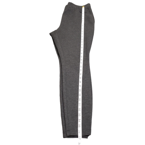 J. Jill Ponte Zip Pocket Leggings Grey Sz Medium - Picture 13 of 13